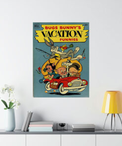 Bugs Bunny and the Gang Vintage Poster 1