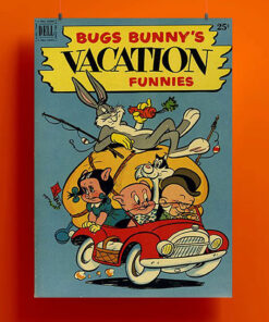 Bugs Bunny and the Gang Vintage Poster