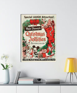 Christmas Jollities Disney Poster 1