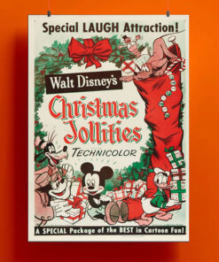 Christmas Jollities Disney Poster