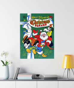 Christmas Parade Disney Poster 1