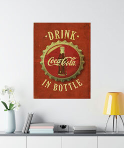 Coca Cola In Bottle Poster 1