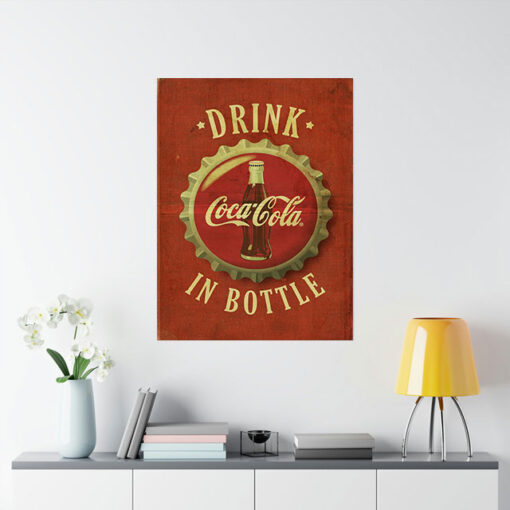 Coca Cola In Bottle Poster 1