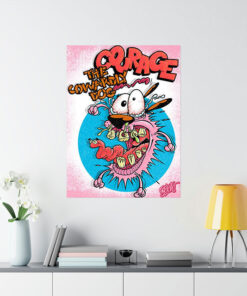 Courage The Cowardly Dog Poster 1