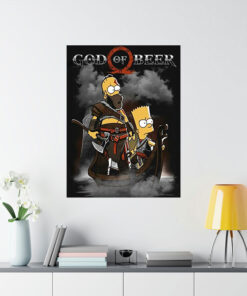 God Of Beer Simpson Poster 1