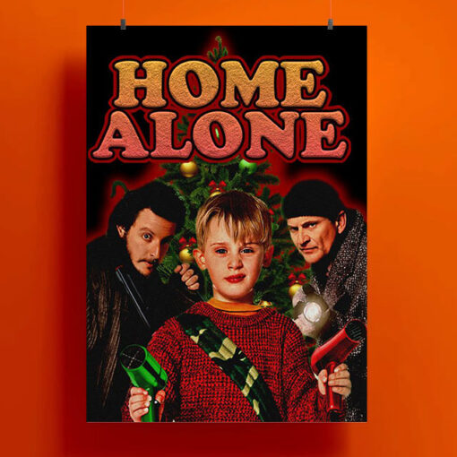 Home Alone Christmas Poster