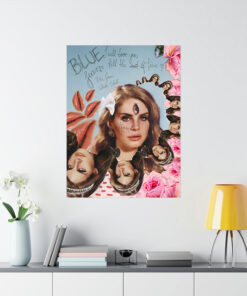 Lana Del Rey Blue Jeans Poster 1