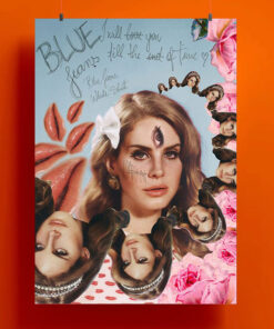 Lana Del Rey Blue Jeans Poster