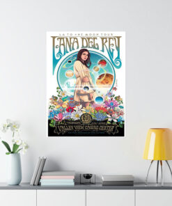 Lana Del Rey LA to the Moon Tour Poster 1
