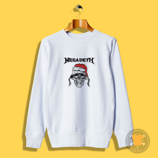 Megadeth Santa Vic Vintage Sweatshirt