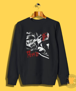 Misfits Bullet Licensed Rock N Roll Music Retro Sweatshirt