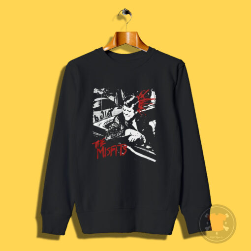 Misfits Bullet Licensed Rock N Roll Music Retro Sweatshirt