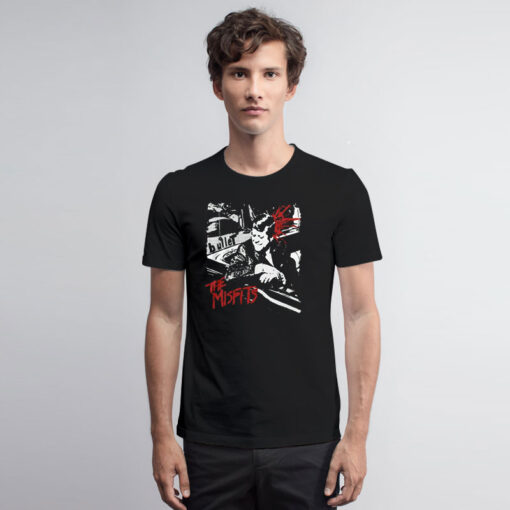 Misfits Bullet Licensed Rock N Roll Music Retro T Shirt