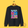 NASA Astronauts Colorful Sweatshirt