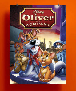 Oliver and Company Poster