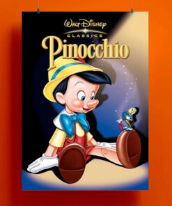 Pinocchio Vintage Poster
