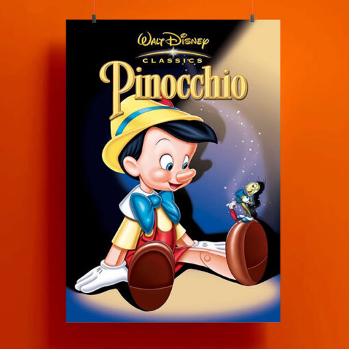 Pinocchio Vintage Poster