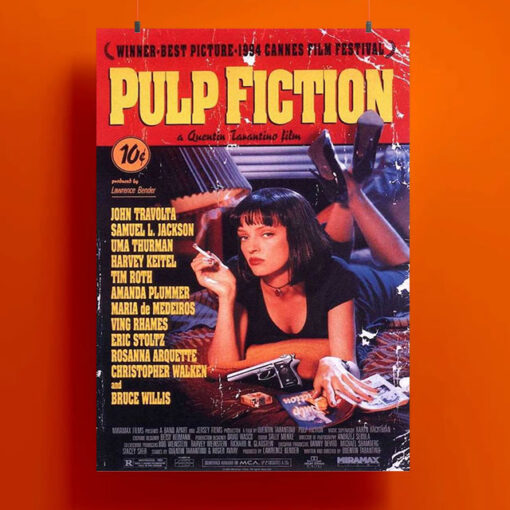 Pulp Fiction Vintage Poster