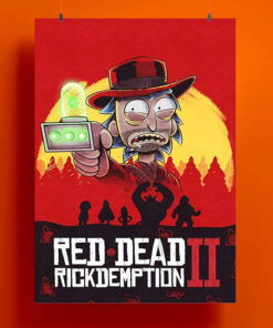 Red Dead Rickdemption II Poster