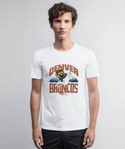 Retro SpongeBob X Denver Broncos T Shirt