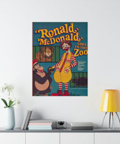 Ronald McDonald Goes To The Zoo Poster 1