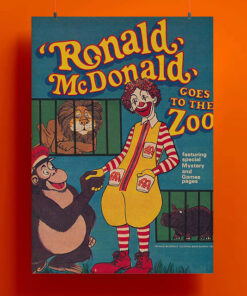 Ronald McDonald Goes To The Zoo Poster