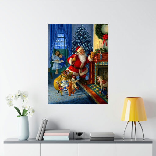 Santa Claus Funny Christmas Day Poster 1