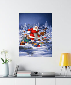 Santa Clause in The Christmas Day Poster 1