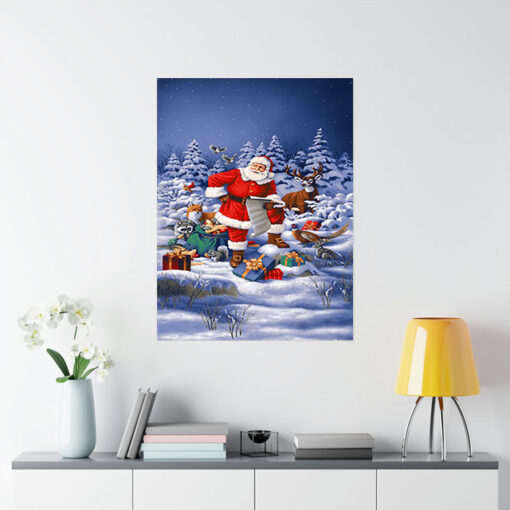 Santa Clause in The Christmas Day Poster 1