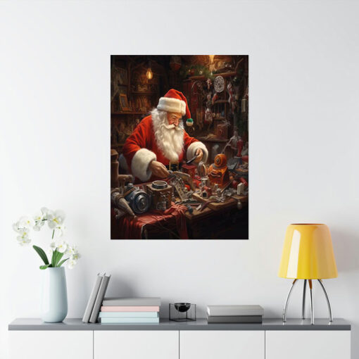 Santa Workshop Poster 1