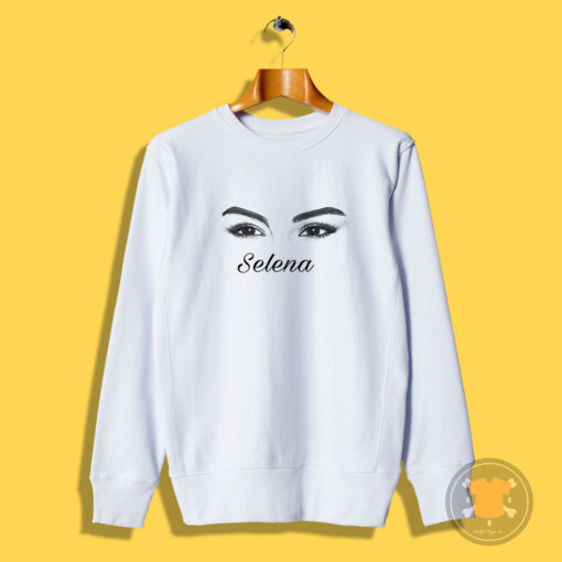 Selena Gomez Eyes Sweatshirt