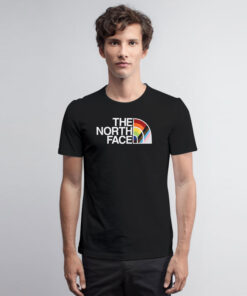 The North Face Pride Flag LGBTQ T Shirt