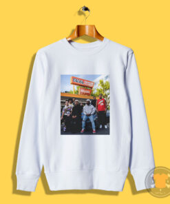 Washington Football Players On Dicks Drive In Restaurants Sweatshirt