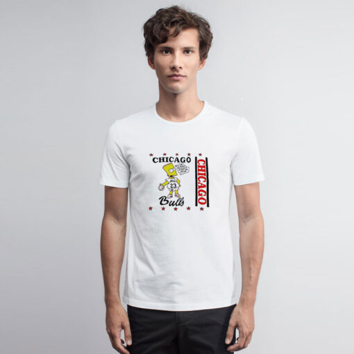 Air Bart Simpson Chicago Bulls T Shirt