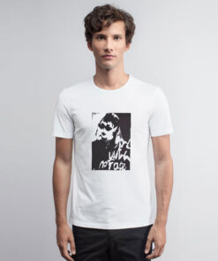 Alliex Girl with No Face Sketchbook Photo Vintage T Shirt