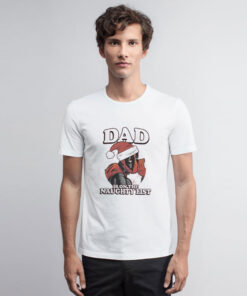 Deadpool Marvel Comics Bad Dad Graphic T Shirt