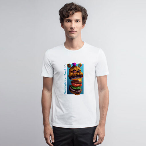 Five Nights At Freddy’s Burger Nightmare Fredbear T Shirt