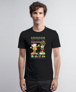 Garfield And Odie Christmas Hohoho T Shirt