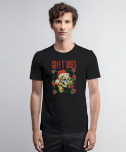 Guns N' Roses Holiday Skull T Shirt