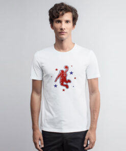 Houston Rockets Dunking Astronaut Graphic T Shirt