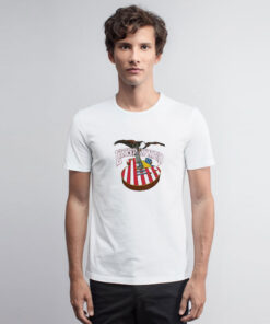 Lynyrd Skynyrd American Flag Guitar & Eagle Vintage T Shirt