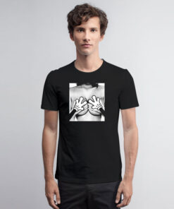 Mickey Mouse Hands And Boobs T Shirt