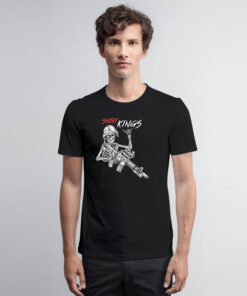 Military Soldier Skeleton Short Kings T Shirt