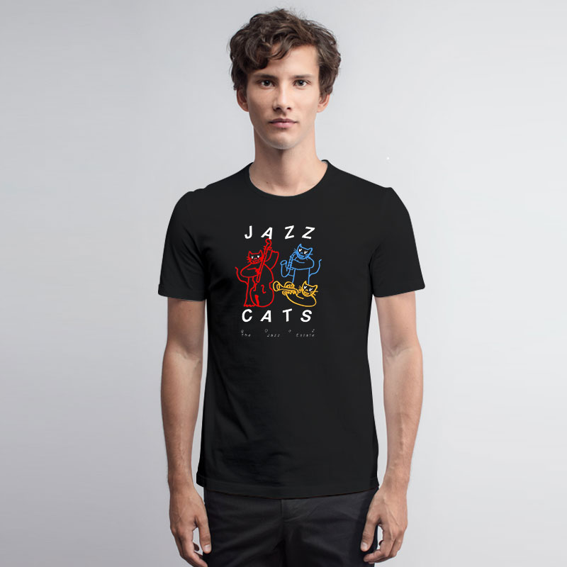 The Jazz Cats Funny T Shirt
