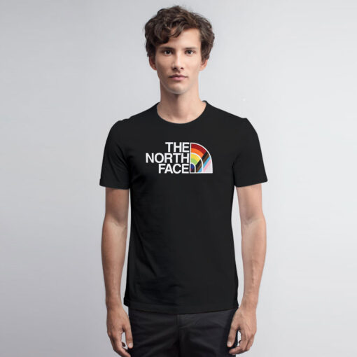 The North Face Pride Flag LGBTQ T Shirt