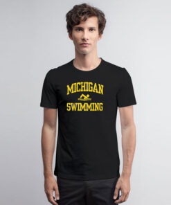 University Of Michigan Swimming T Shirt