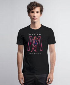 Vintage Mariah Carey Caution World Tour T Shirt
