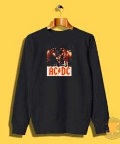 ACDC Live On Stage Band Vintage Sweatshirt