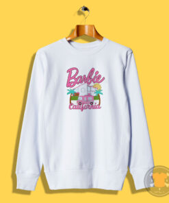 California Barbie Dreamhouse Boyfriend Fit Girls Sweatshirt