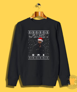 DMX Rapper Ugly Christmas Sweatshirt